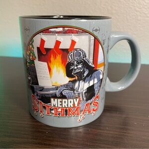NWOT Star Wars Darth Vader Merry Sithmas Christmas 20 oz Ceramic Mug 4.3" 2021